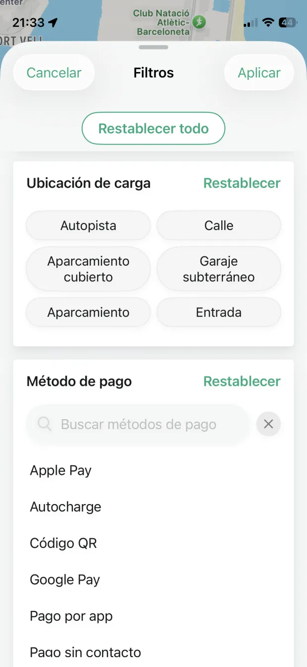 Filtros avanzados PlugPrice screenshot